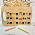 Kids wooden nature explorer board by Maximus Grace