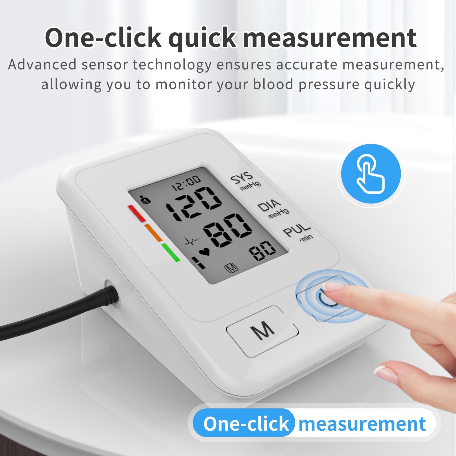 BP359 Upper Arm Electronic Blood Pressure Monitor | May Hypertension Awareness | Home Health - Maximus Grace