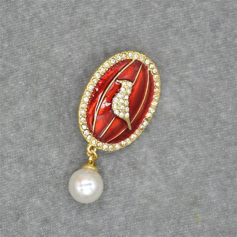 Baroque Royal Crown Brooch