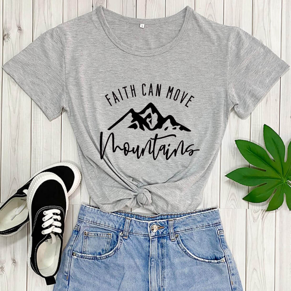 Faith Can Move Mountains Graphic Tee
