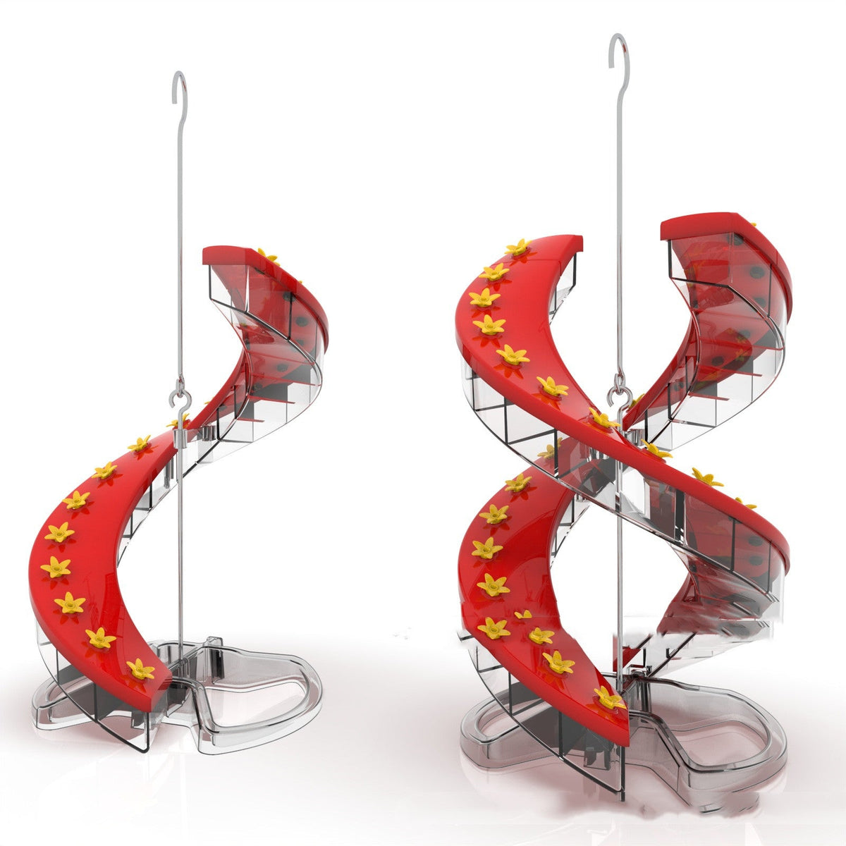 Climbing Ladder Spiral Hummingbird Feeder | May Birth Month Bird Feeder | Unilateral & Bilateral - Maximus Grace