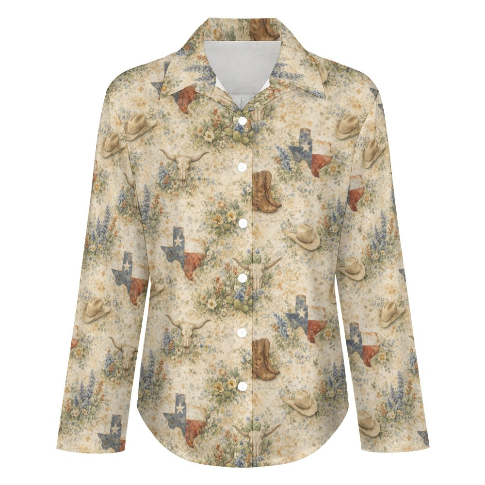 Southern Sage Texas Button-Up Blouse – G.R.I.T.S. Collection