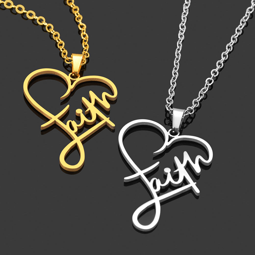 Faith & Good God Stainless Steel Necklace