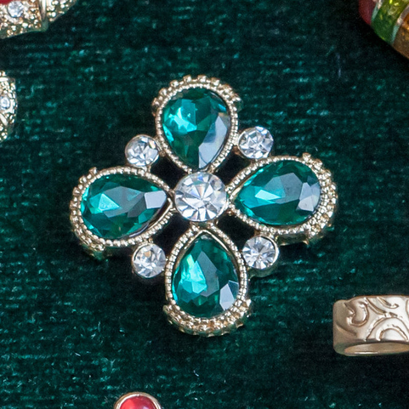 Baroque Royal Crown Brooch