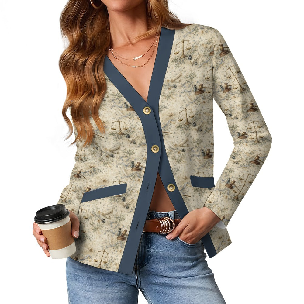 The Balanced Justice Cardigan – Advocacy Collection