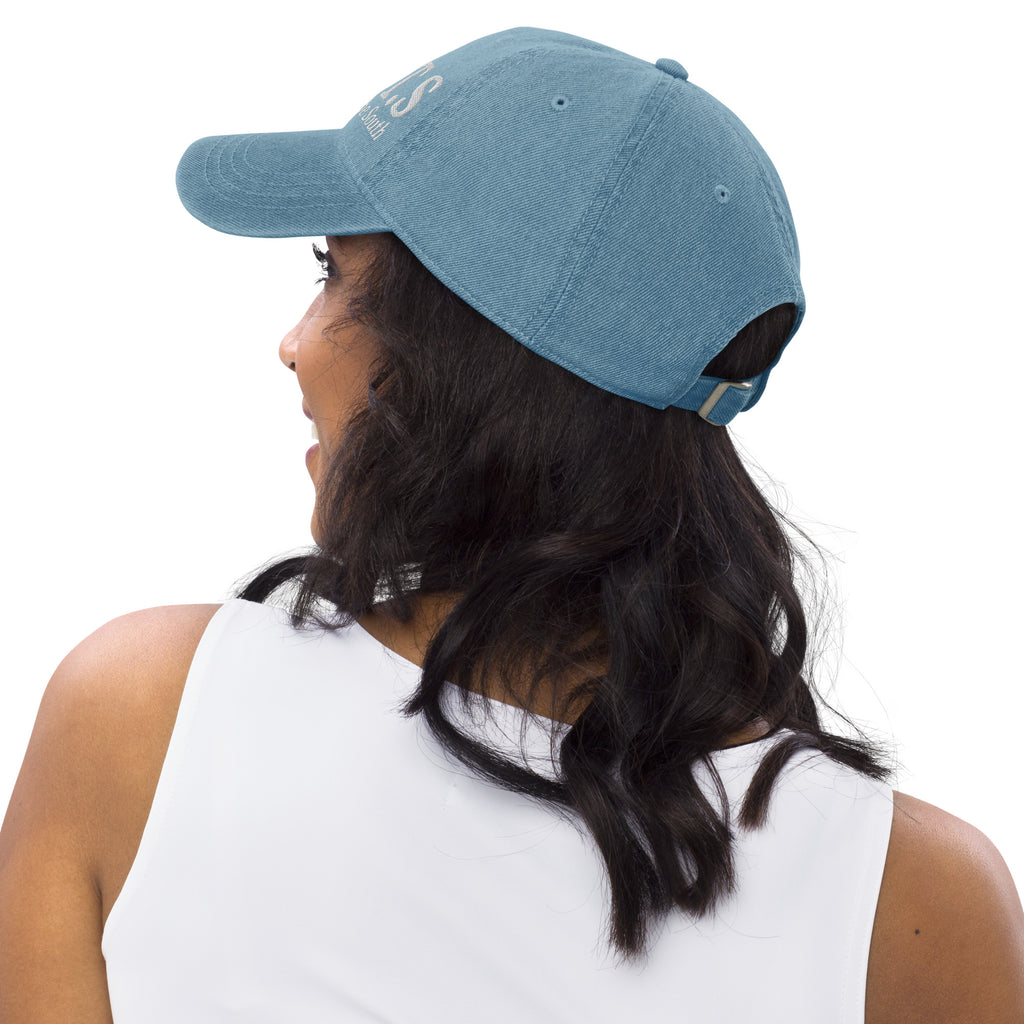 Girls raised in the south denim hat – G.R.I.T.S. Southern accessory by Maximus Grace