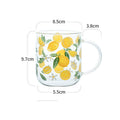 Southern Grace Borosilicate Glass Water Cup | Clear Home Milk Cup