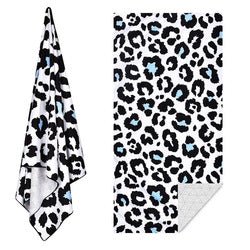 Double - Sided Printed Microfiber Beach Towel | Quick - Dry Fleece Beach Mat for Women - Maximus Grace