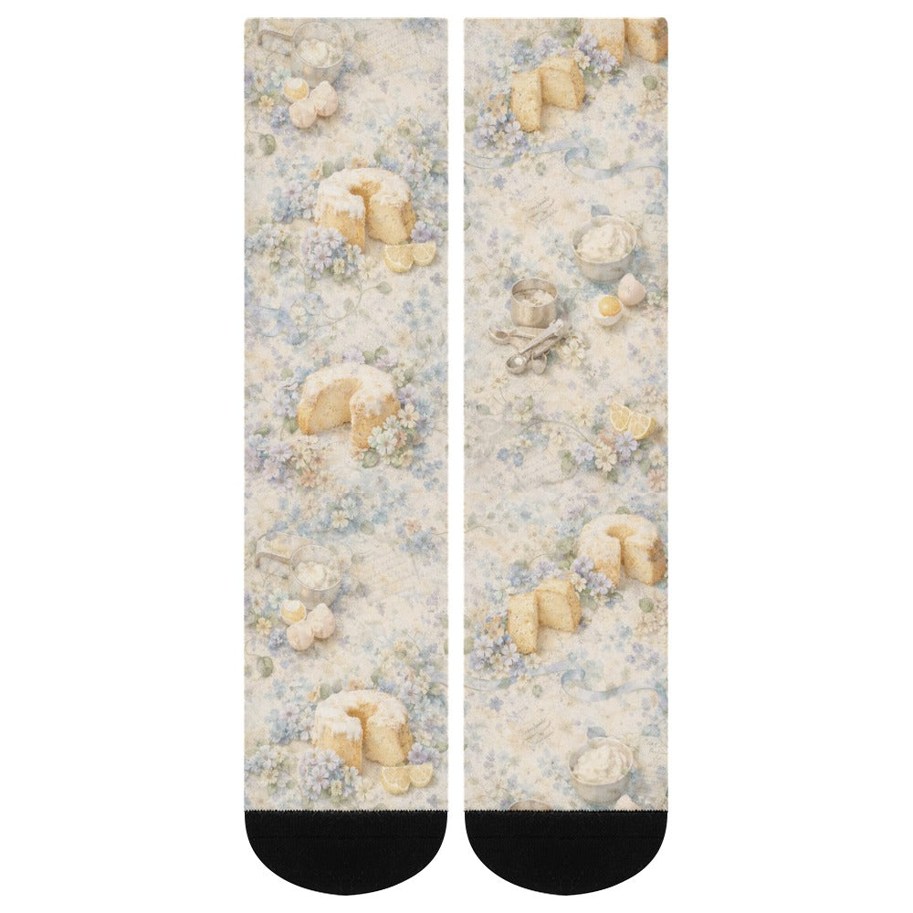 Sweet Treats Knee-High Socks – Southern Bakery Print Set