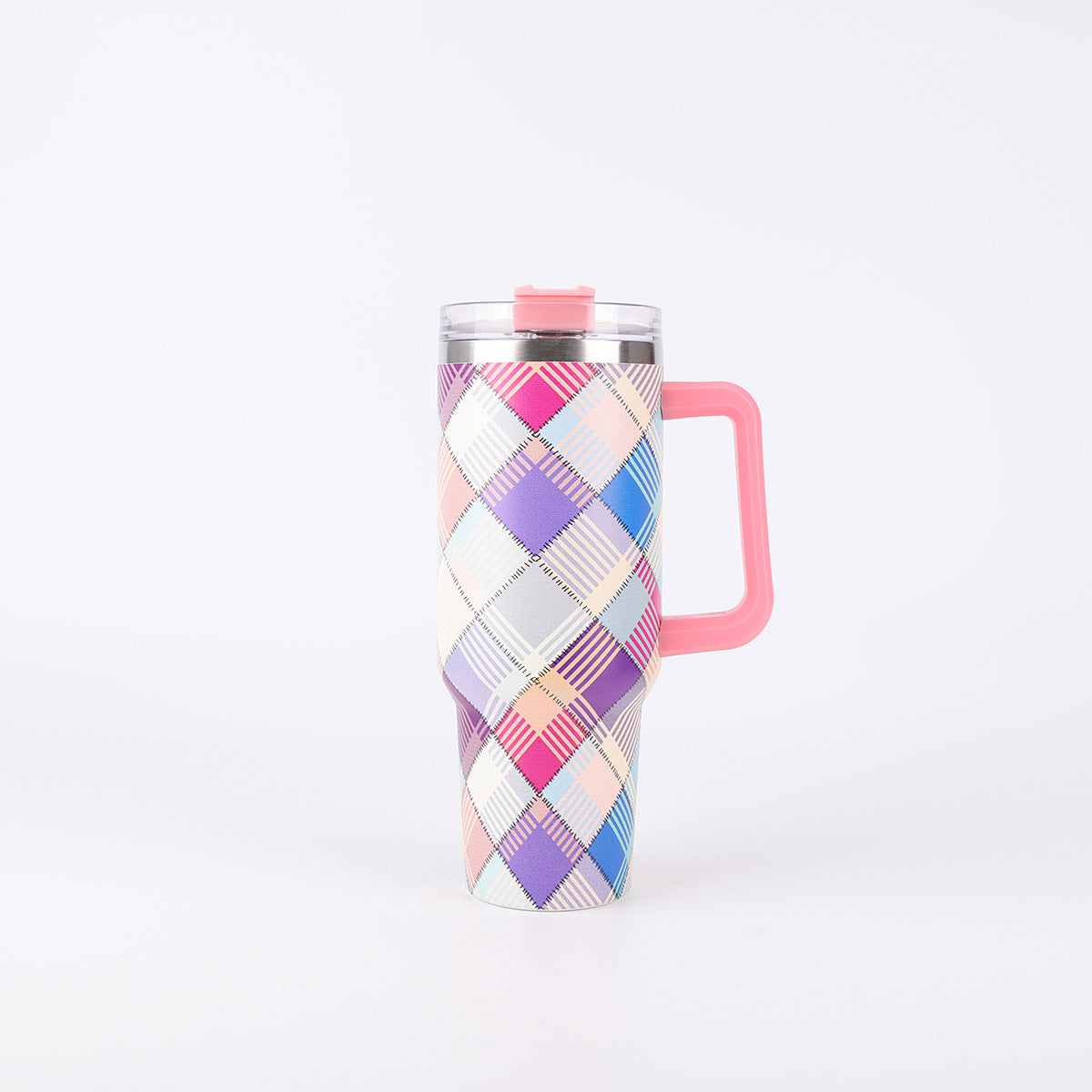 Southern Grace 40oz Large Tumbler with Handle | 1200ml Ice Coffee Cup