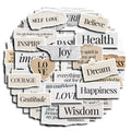 Retro English Journal Tear-Away Stickers