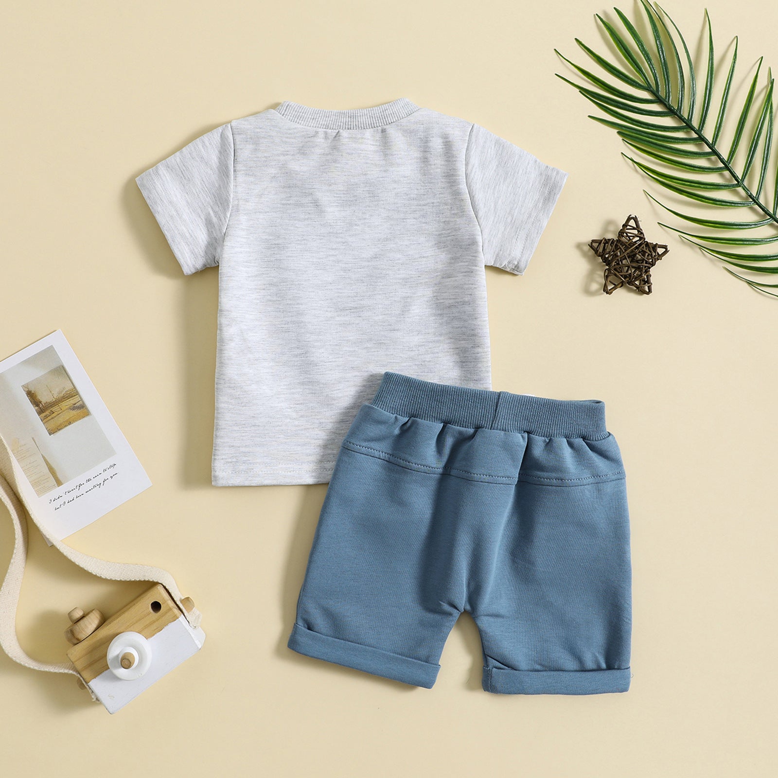 Little Dude kids tee and shorts set by Maximus Grace
