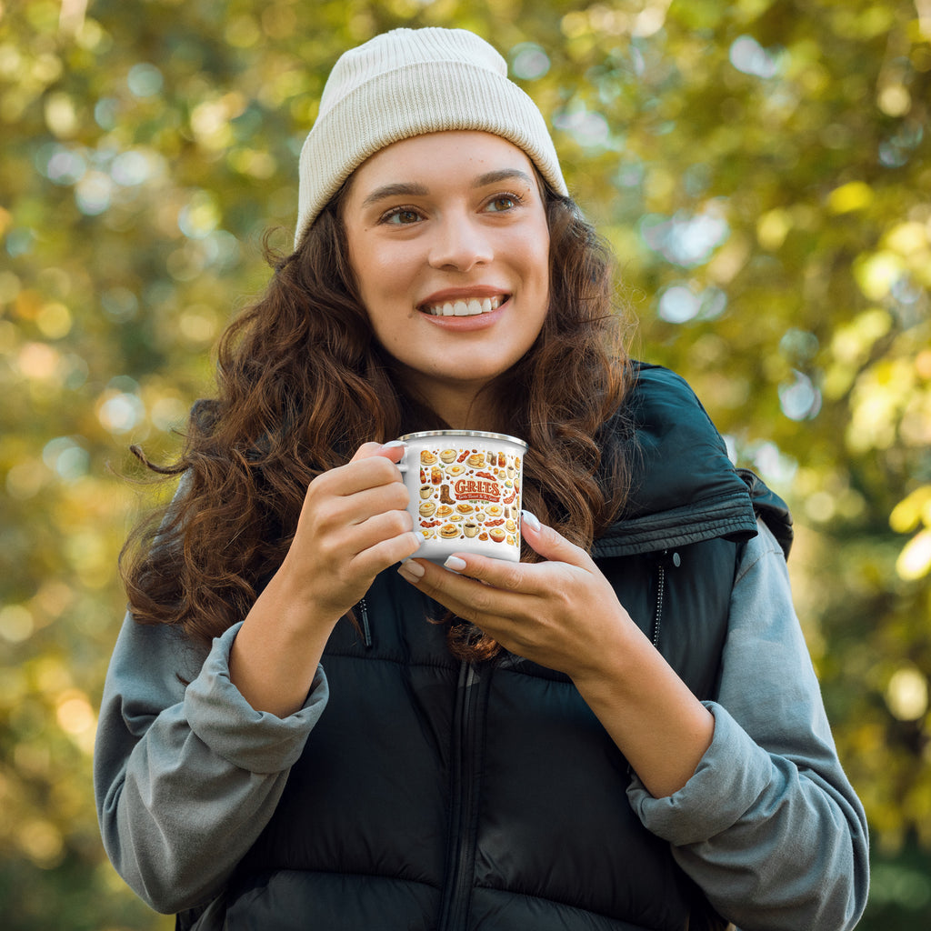 G.R.I.T.S. enamel campfire mug – Girls Raised In The South by Maximus Grace