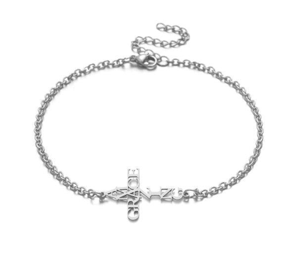 Faith Stainless Steel Bracelet