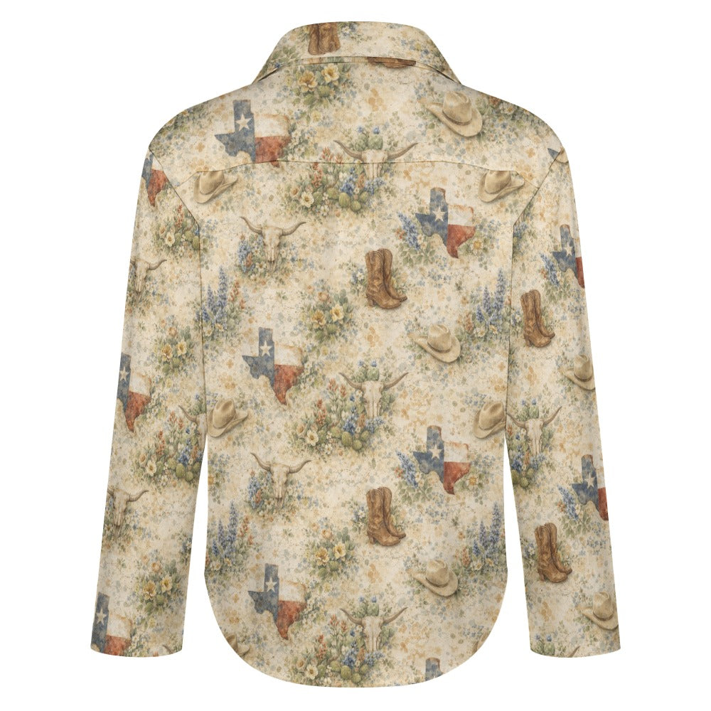 Southern Sage Texas Button-Up Blouse – G.R.I.T.S. Collection