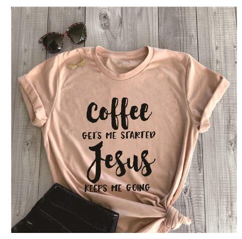 Jesus Is the Way Faith Slogan Women's Tee | Christian Statement Top - Maximus Grace