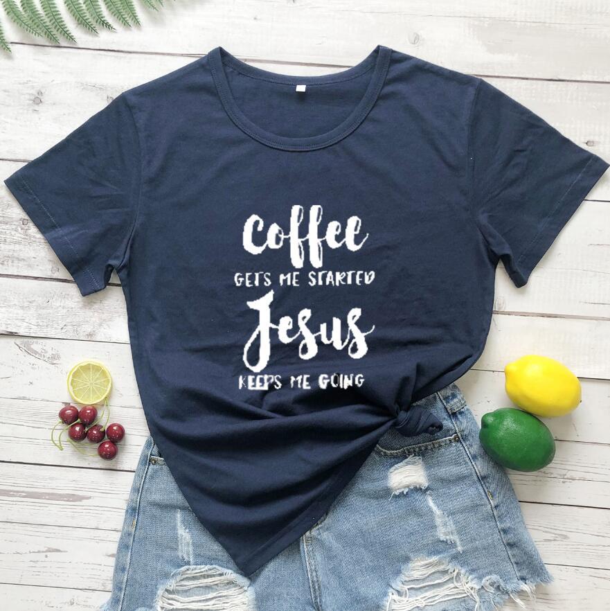 Jesus Is the Way Faith Slogan Women's Tee | Christian Statement Top - Maximus Grace