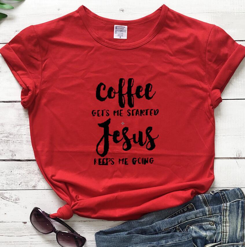 Jesus Is the Way Faith Slogan Women's Tee | Christian Statement Top - Maximus Grace