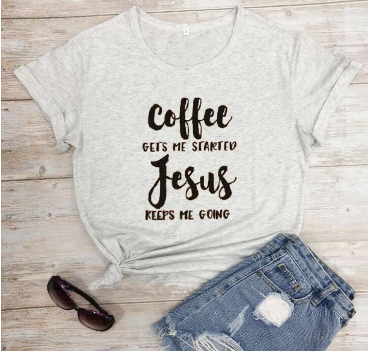 Jesus Is the Way Faith Slogan Women's Tee | Christian Statement Top - Maximus Grace