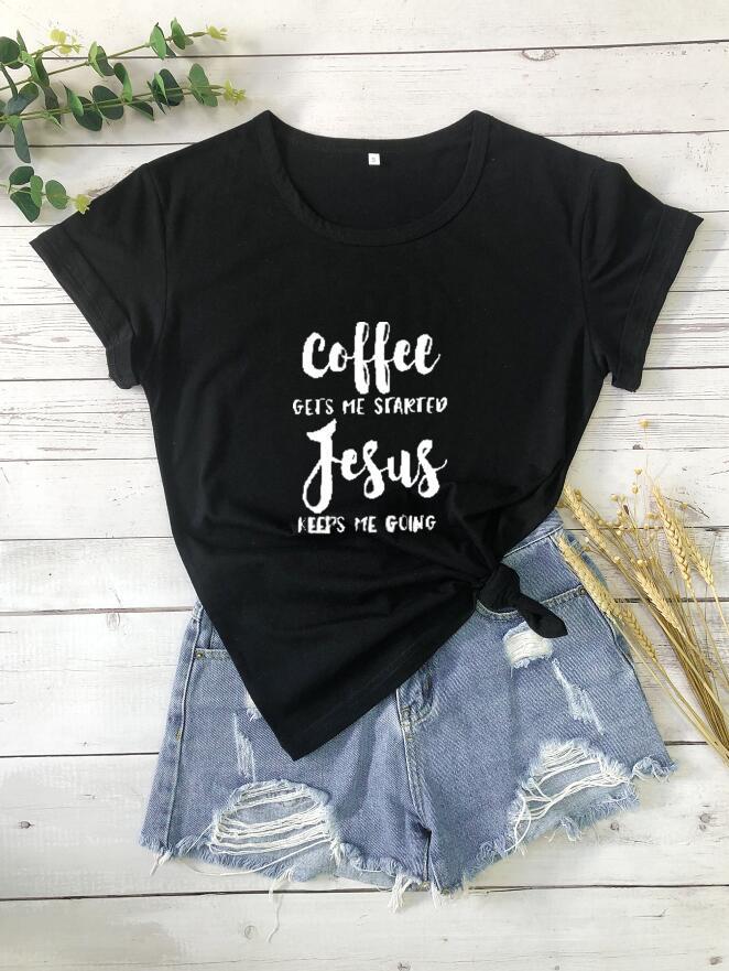 Jesus Is the Way Faith Slogan Women's Tee | Christian Statement Top - Maximus Grace