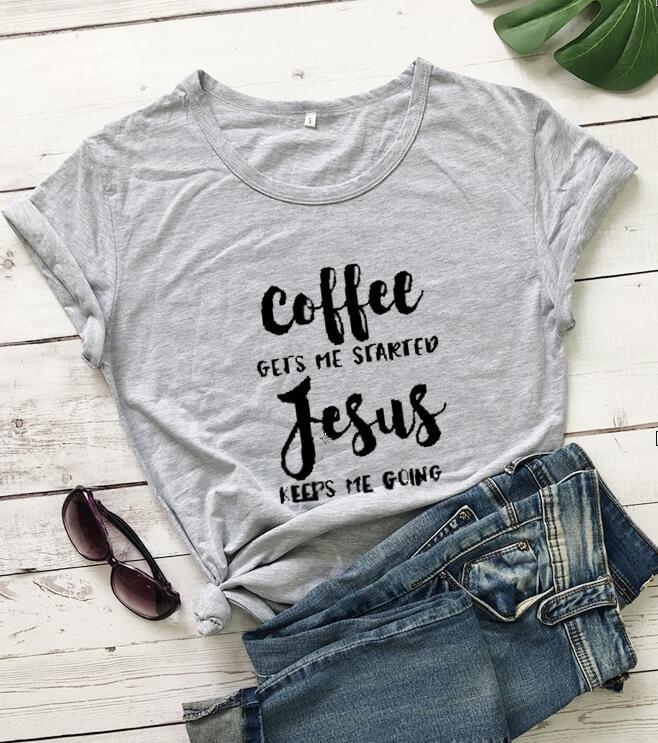Jesus Is the Way Faith Slogan Women's Tee | Christian Statement Top - Maximus Grace
