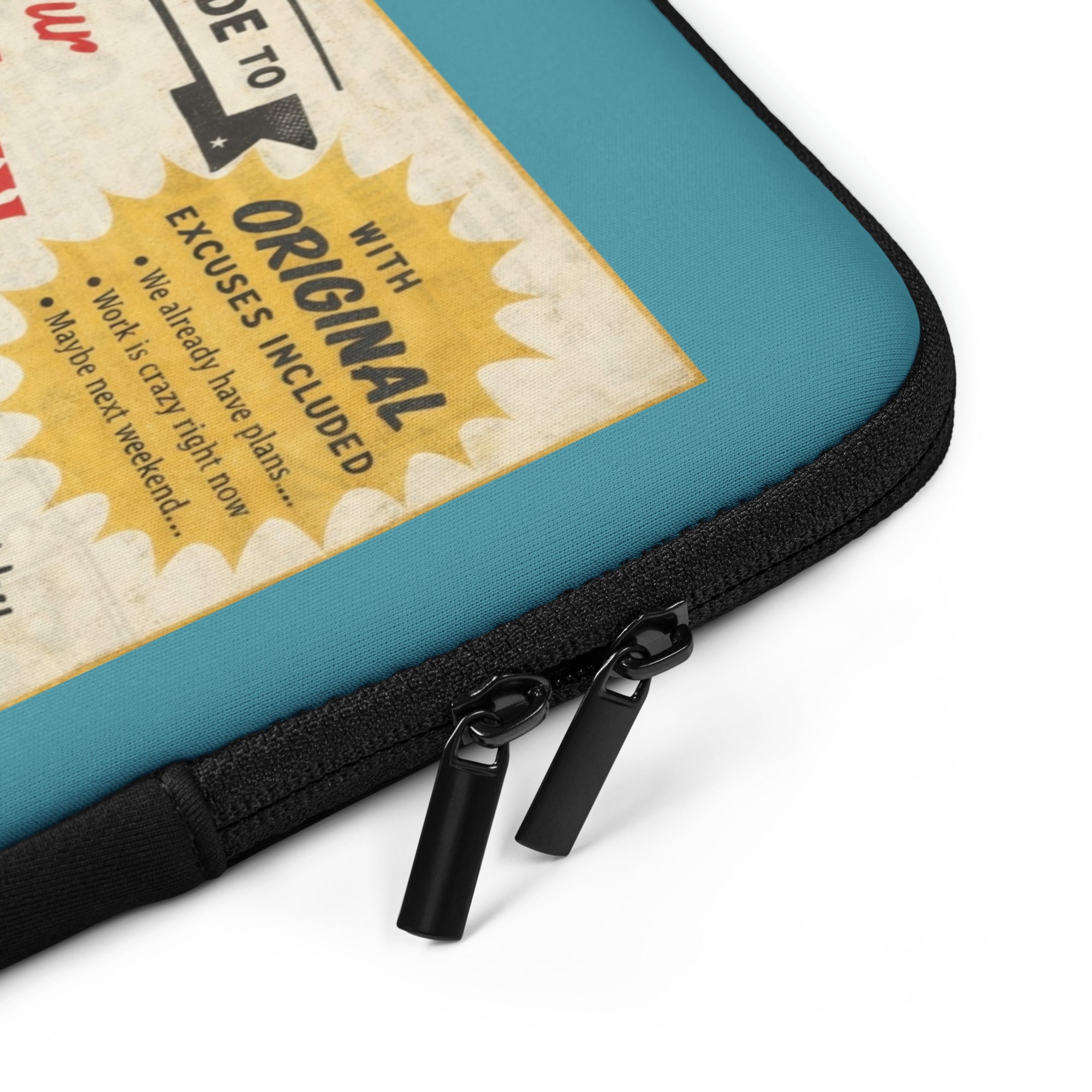 Mother-in-law survival kit retro laptop sleeve – funny gift by Maximus Grace