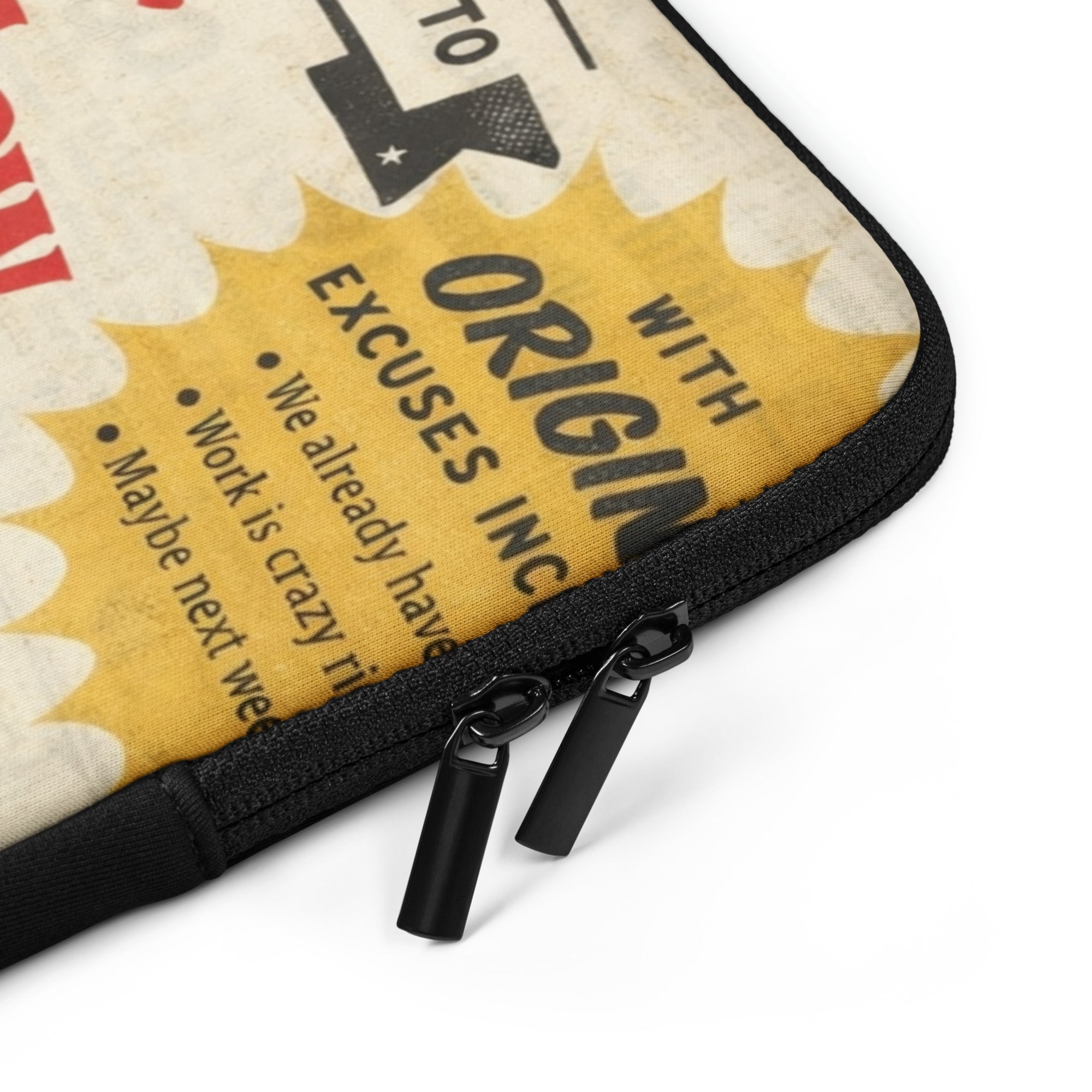 Mother-in-law survival kit retro laptop sleeve – funny gift by Maximus Grace