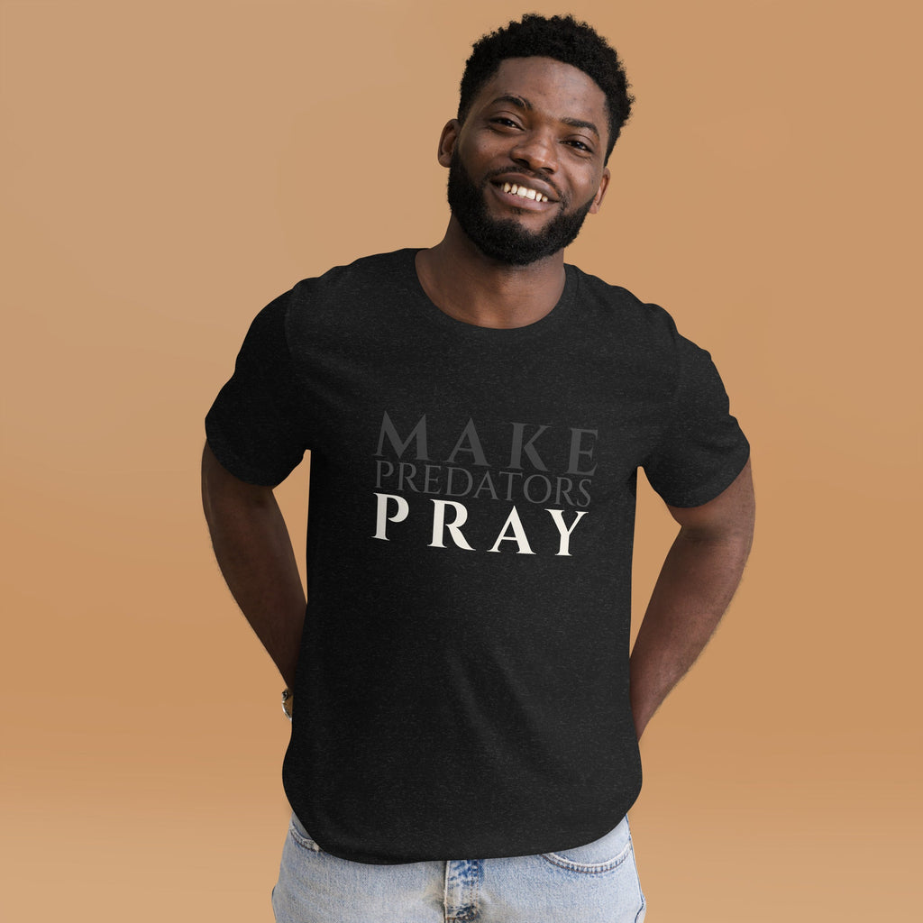 Make Predators Pray – Faith - Forward Graphic Tee for Women - Maximus Grace