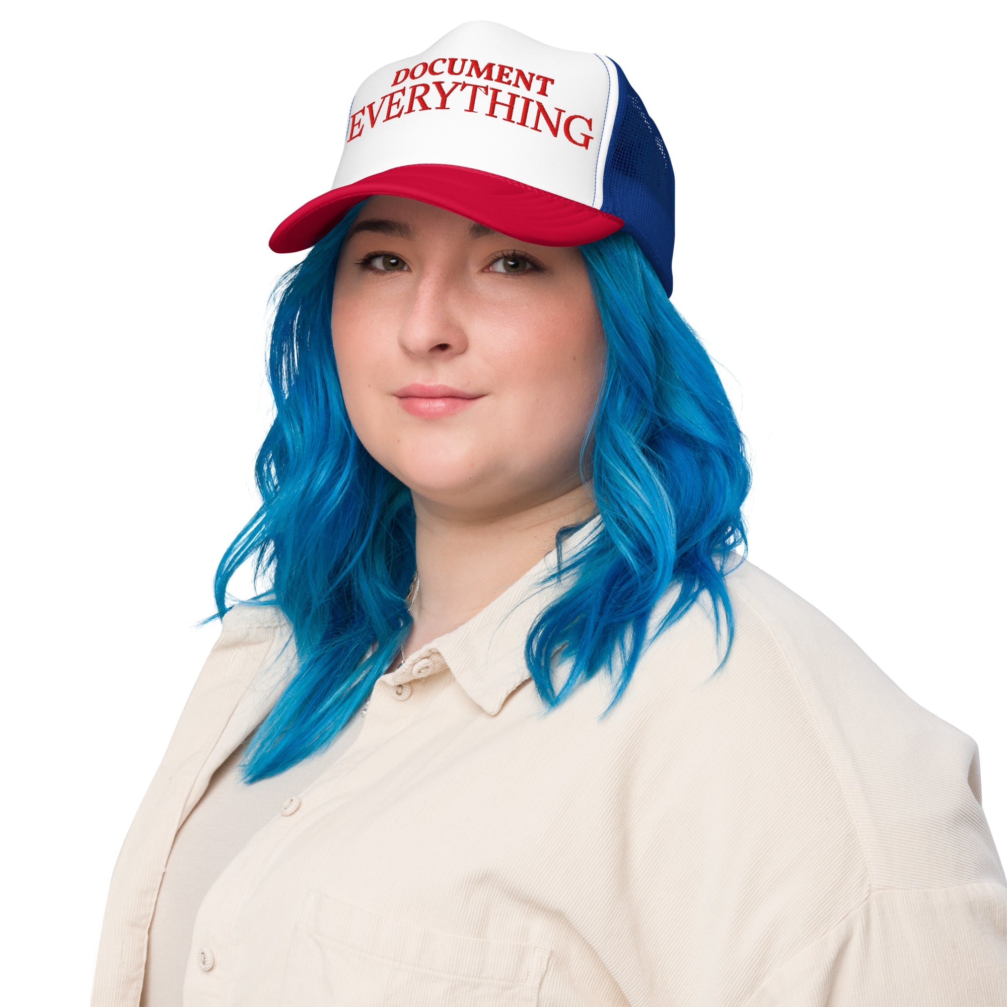 Maximus Grace Foam Trucker Hat | Structured 5 - Panel Cap - Maximus Grace