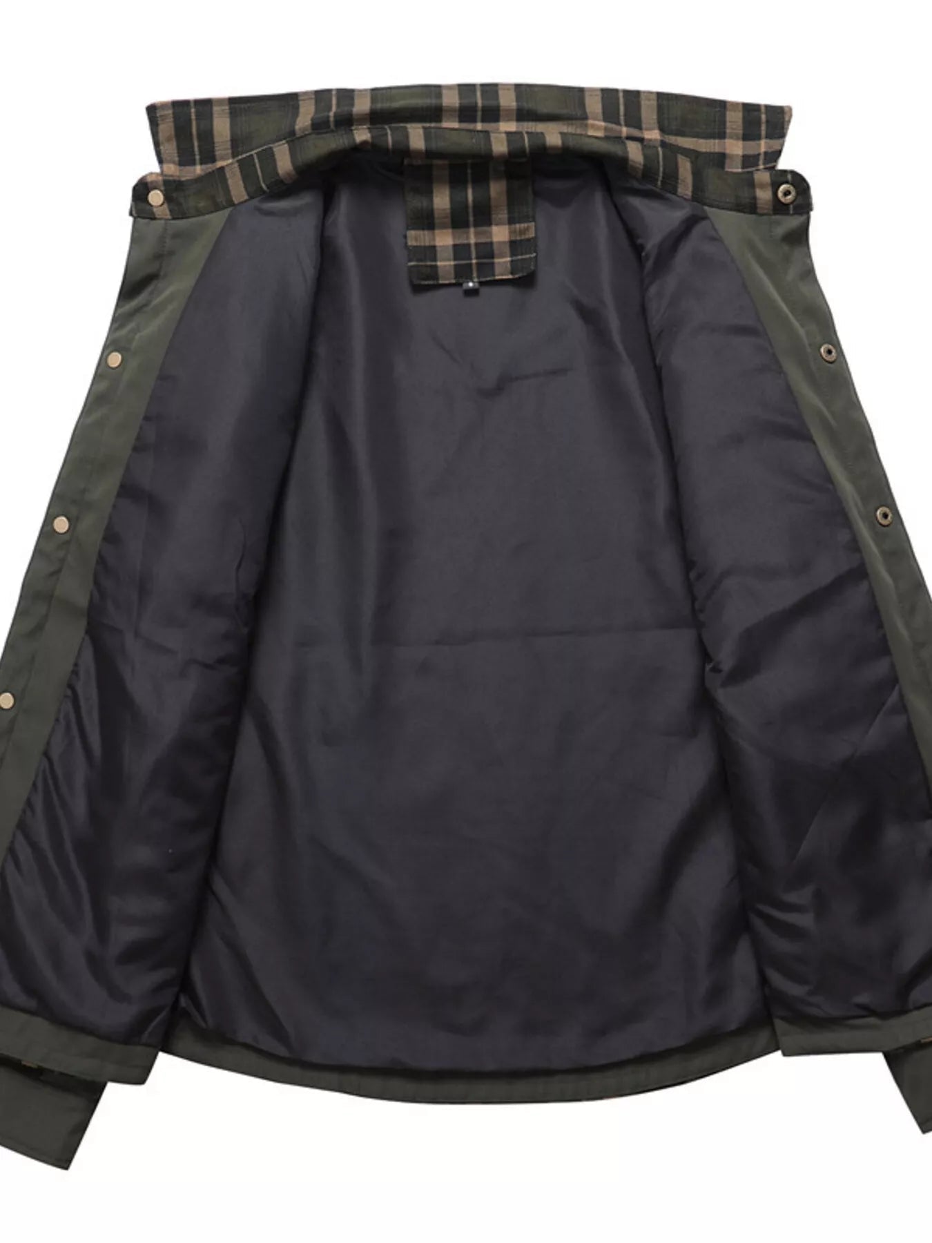 Men's Premium Cotton Plaid Button - Up Long Sleeve Shirt - Maximus Grace