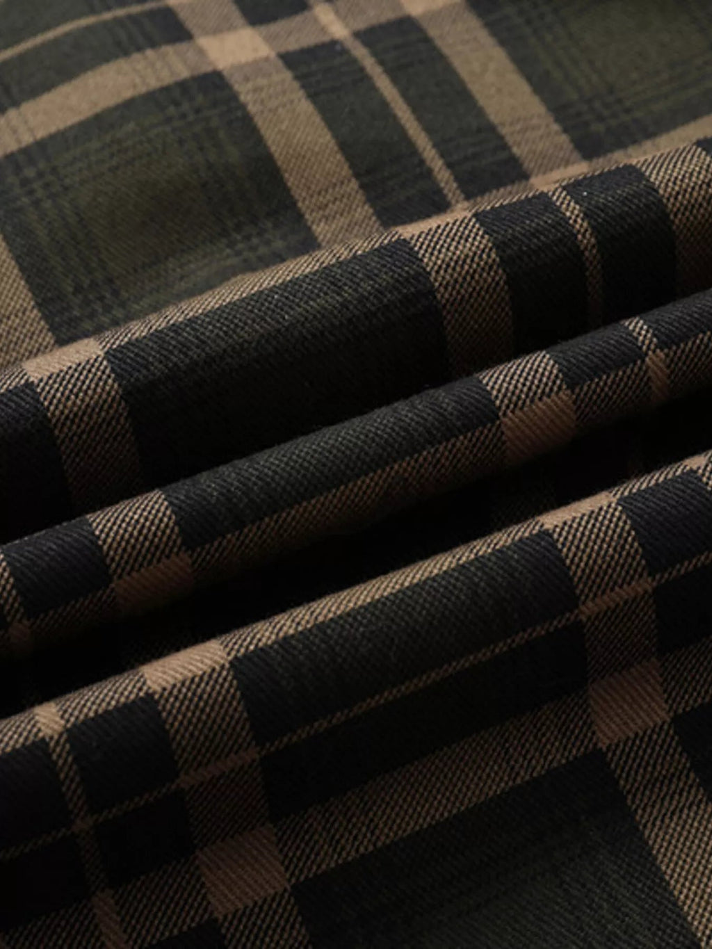 Men's Premium Cotton Plaid Button - Up Long Sleeve Shirt - Maximus Grace