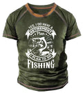 Men's Retro Outdoor 3D Print Mesh Polyester Loose Fit Short Sleeve Tee - Maximus Grace