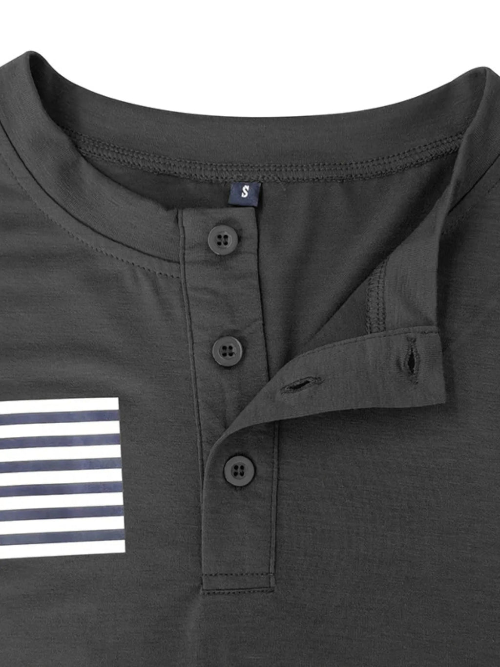 Men's Short Sleeve Henley Tee - Maximus Grace