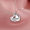 Mother's Day Love Necklace Set | Silver Heart Pendant | May Gift Under $10 | Individually Packed - Maximus Grace
