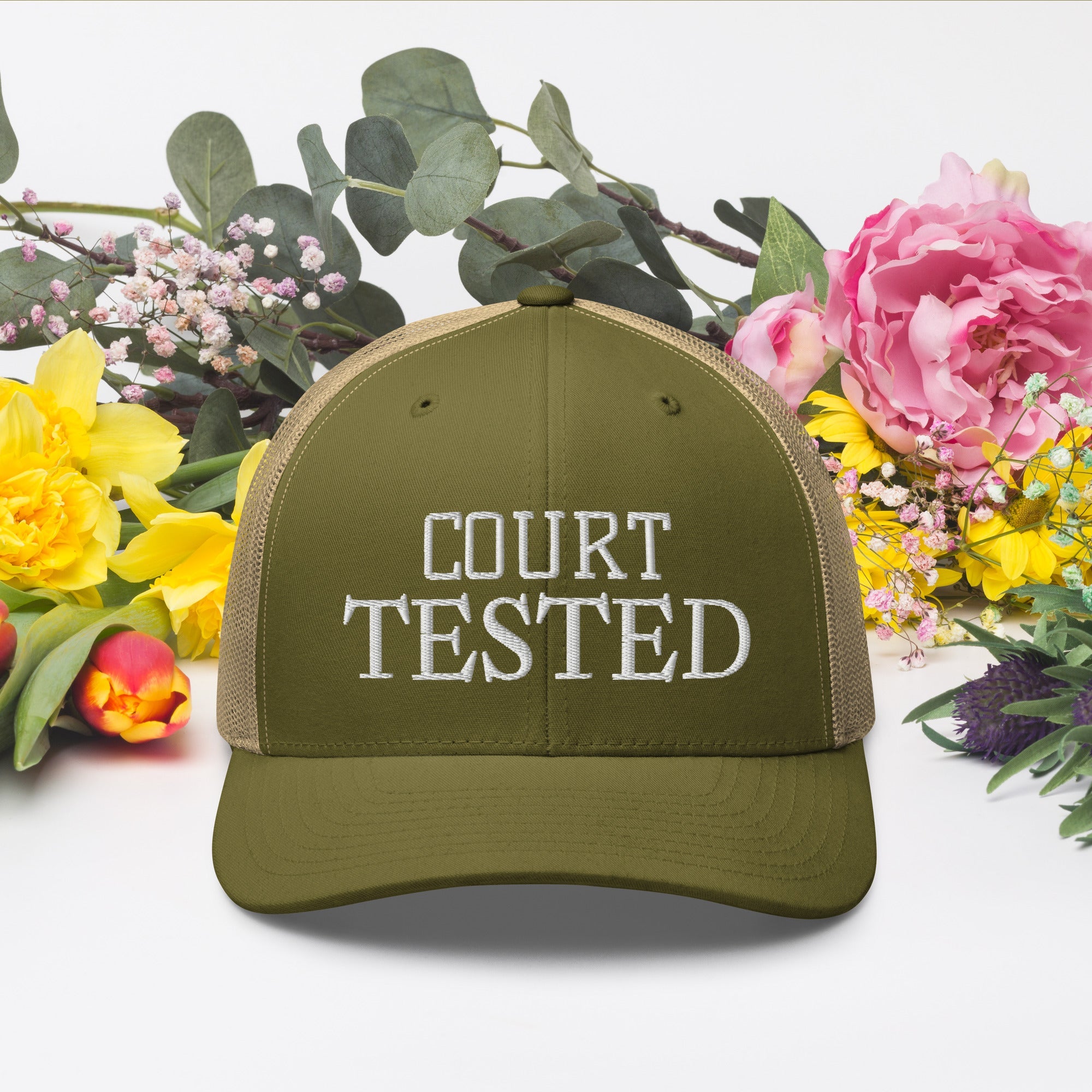Retro Trucker Cap | Classic Mesh Back Snapback Hat - Maximus Grace