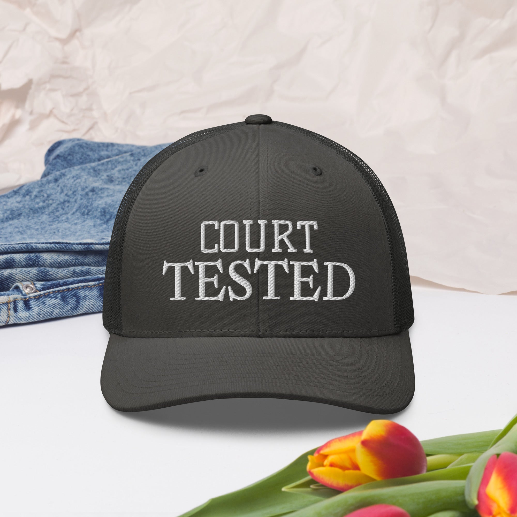 Retro Trucker Cap | Classic Mesh Back Snapback Hat - Maximus Grace