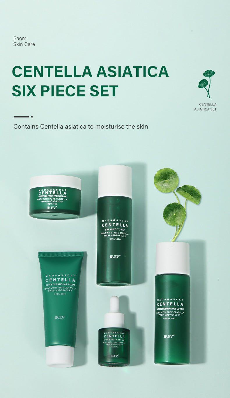Snow Grass Botanical Facial Skincare Set | Gentle Glow Cosmetics Collection - Maximus Grace