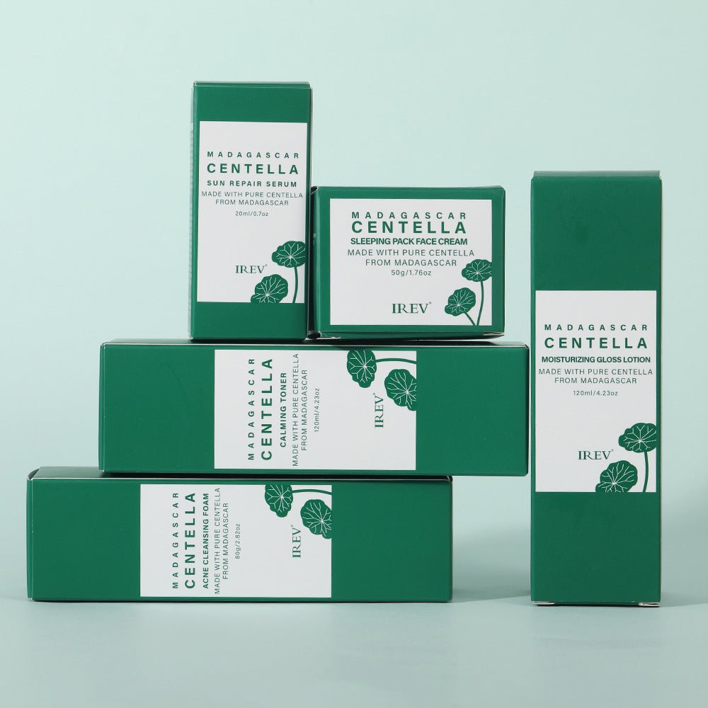 Snow Grass Botanical Facial Skincare Set | Gentle Glow Cosmetics Collection - Maximus Grace