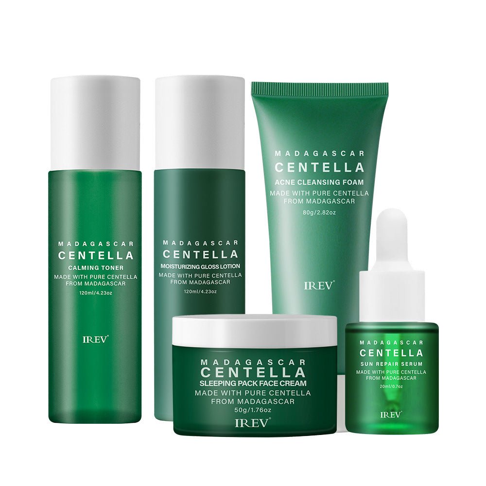 Snow Grass Botanical Facial Skincare Set | Gentle Glow Cosmetics Collection - Maximus Grace