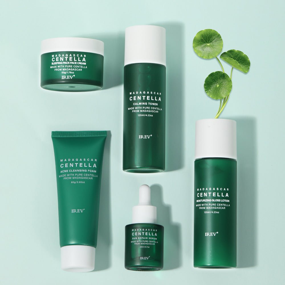 Snow Grass Botanical Facial Skincare Set | Gentle Glow Cosmetics Collection - Maximus Grace