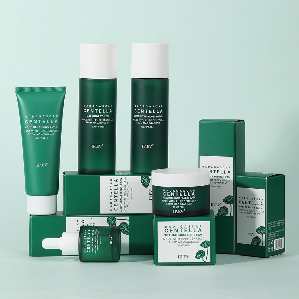Snow Grass Botanical Facial Skincare Set | Gentle Glow Cosmetics Collection - Maximus Grace