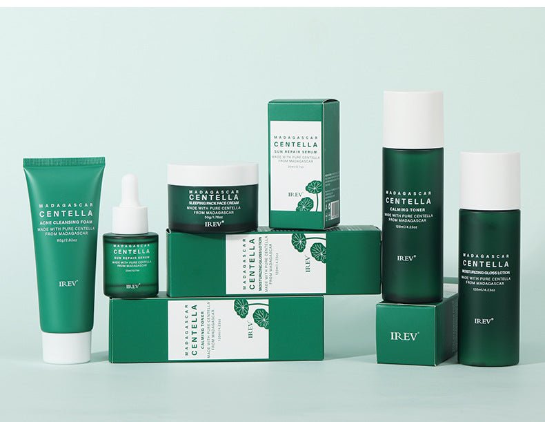 Snow Grass Botanical Facial Skincare Set | Gentle Glow Cosmetics Collection - Maximus Grace