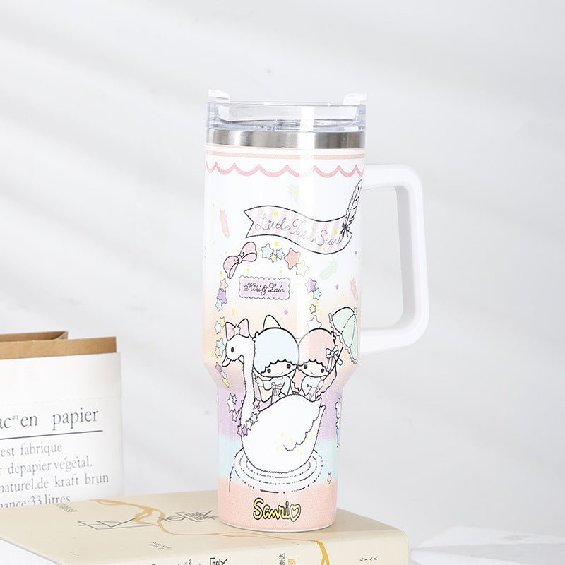 Southern Grace 40oz Large Tumbler with Handle | 1200ml Ice Coffee Cup - Maximus Grace