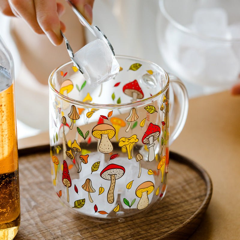 Southern Grace Borosilicate Glass Water Cup | Clear Home Milk Cup - Maximus Grace