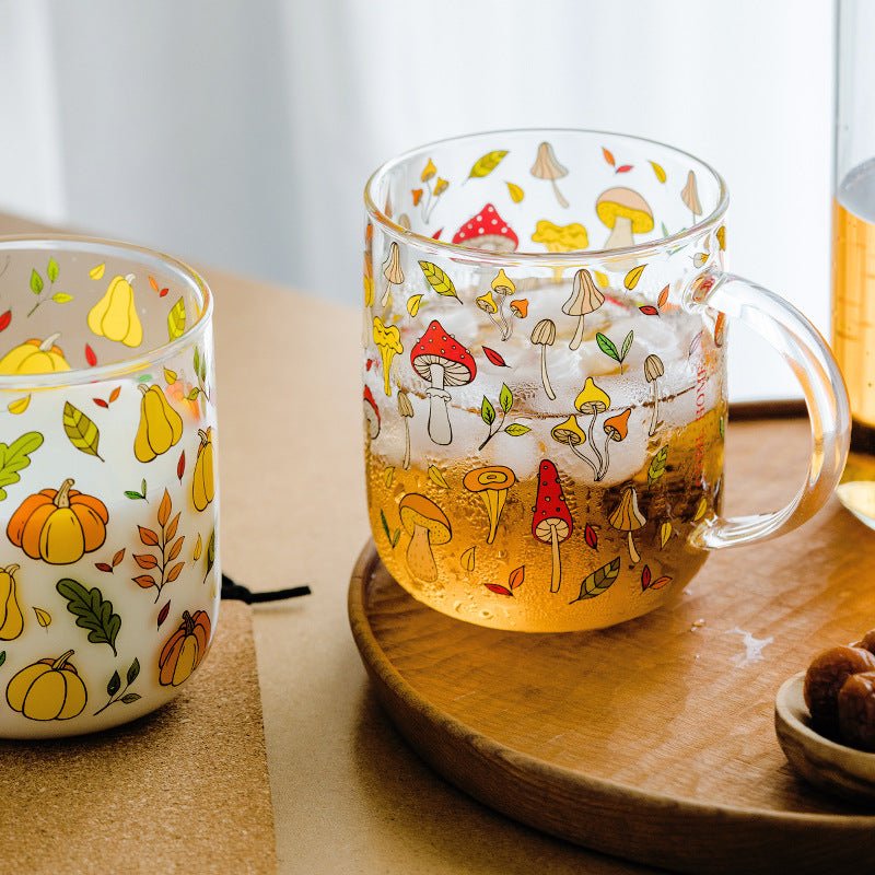 Southern Grace Borosilicate Glass Water Cup | Clear Home Milk Cup - Maximus Grace