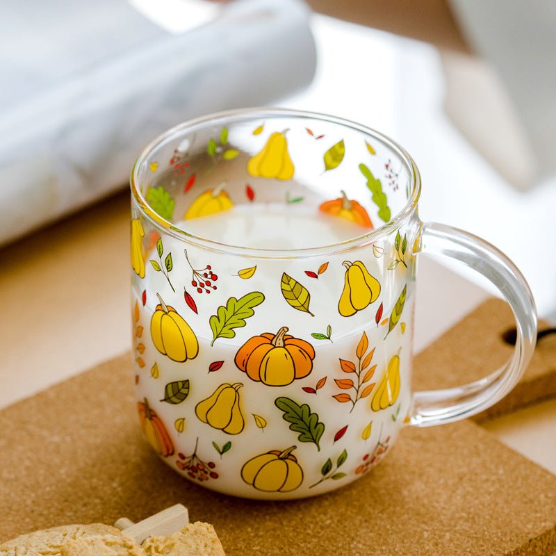 Southern Grace Borosilicate Glass Water Cup | Clear Home Milk Cup - Maximus Grace