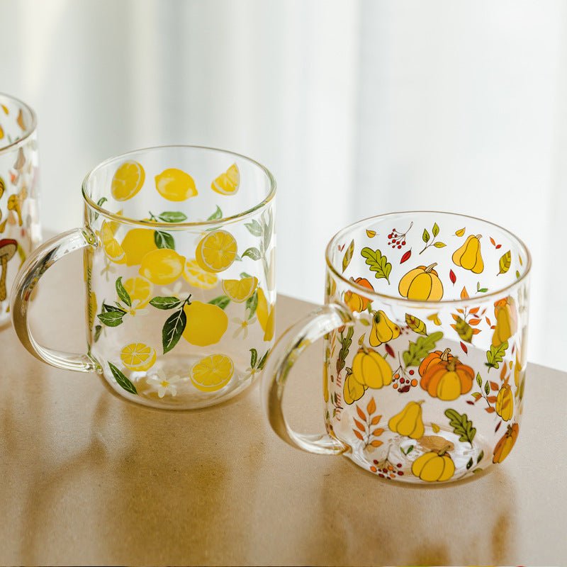 Southern Grace Borosilicate Glass Water Cup | Clear Home Milk Cup - Maximus Grace