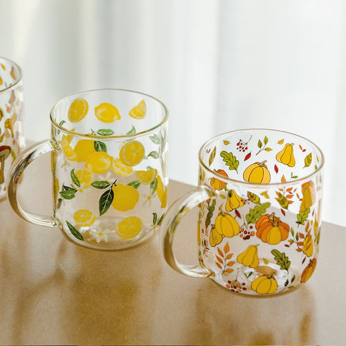Southern Grace Borosilicate Glass Water Cup | Clear Home Milk Cup - Maximus Grace