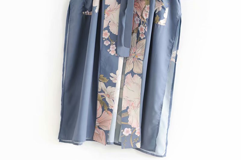 Southern Grace Peacock Flower Print Maxi Gown | Elegant Floral Dress - Maximus Grace