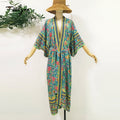 Southern Grace V-Neck Beach Vacation Maxi Skirt | Flowy Women's Cover-Up - Maximus Grace